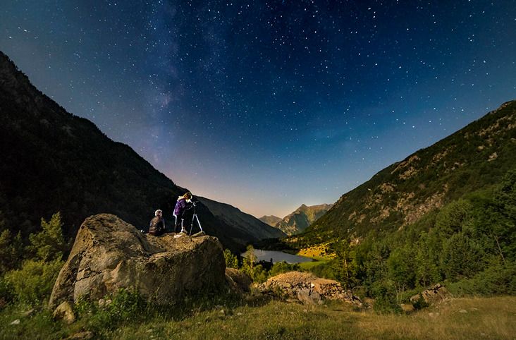Cel Starlight. Autor: Òscar Rodbag, imatge cedida pel Patronat de Turisme de la Vall de Boí | Boí Taüll