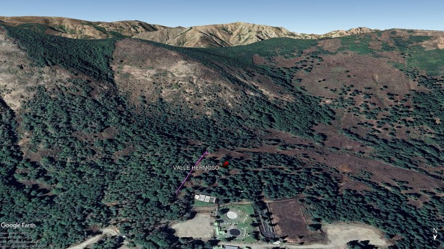 Vista Google Earth Valle Hermoso 2022