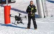 Val Thorens tendrá un dron para rescate y advertencia a esquiadores