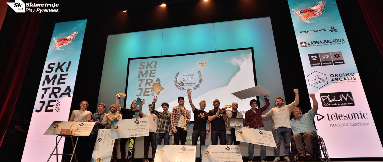 Ganadores de los Premios Skimetraje Play Pyrenees 2017