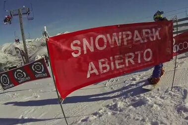 Esta temporada de esquí Valgrande Pajares volverá a tener snowpark