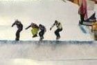 Los esquiadores andaluces arrancan como un cañon