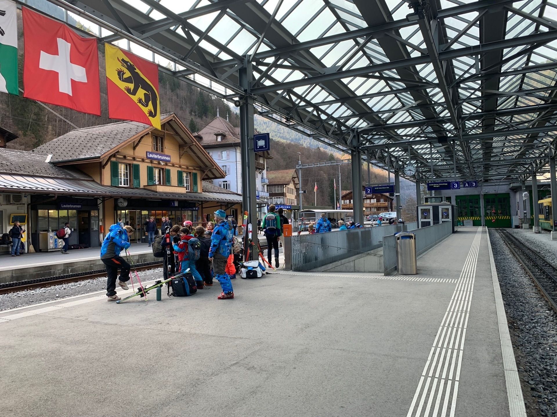 Estación de Lautterbrunnen.