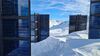 Solden coloca paneles solares verticales en la cima de su glaciar