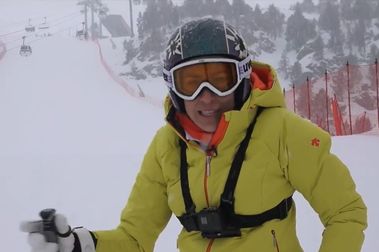 Carolina Ruiz nos explica como esquiar la pista Avet de Soldeu