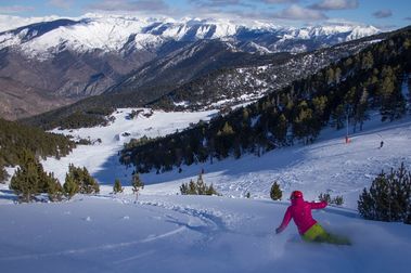 Alud de esquiadores en el Pirineo tras el levantamiento del cierre comarcal