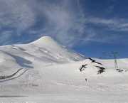Con mucha nieve sigue la gran temporada en Volcán Osorno
