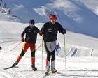 El Nacional de esquí de fondo se entrena en Italia