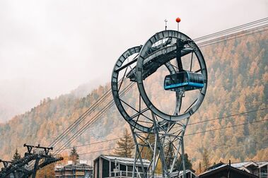 La estación de esquí de Zermatt inaugura el primer teleférico totalmente robotizado