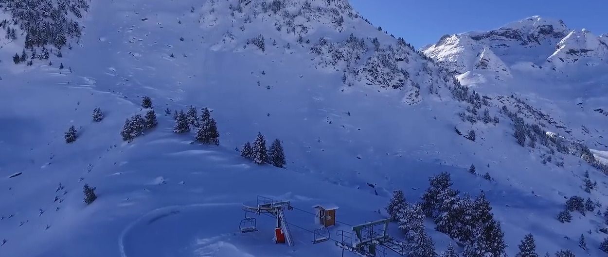 Un profesor de esquí de Formigal fallece bajo un alud de nieve 