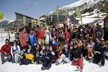 La estación de esquí Aramón Cerler acoge desde ayer el Campeonato de España de Personas con Discapacidad Intelectual
