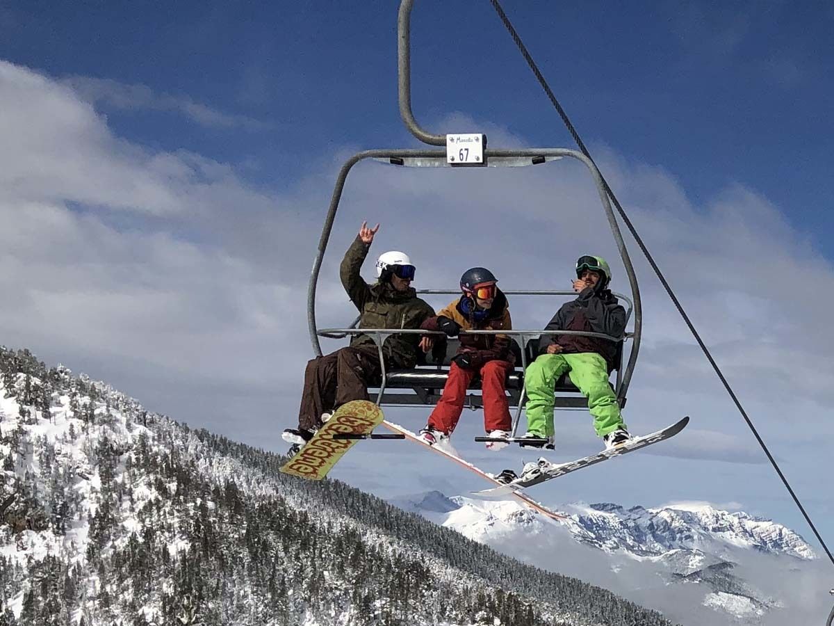 Diez tipologías de esquiadores