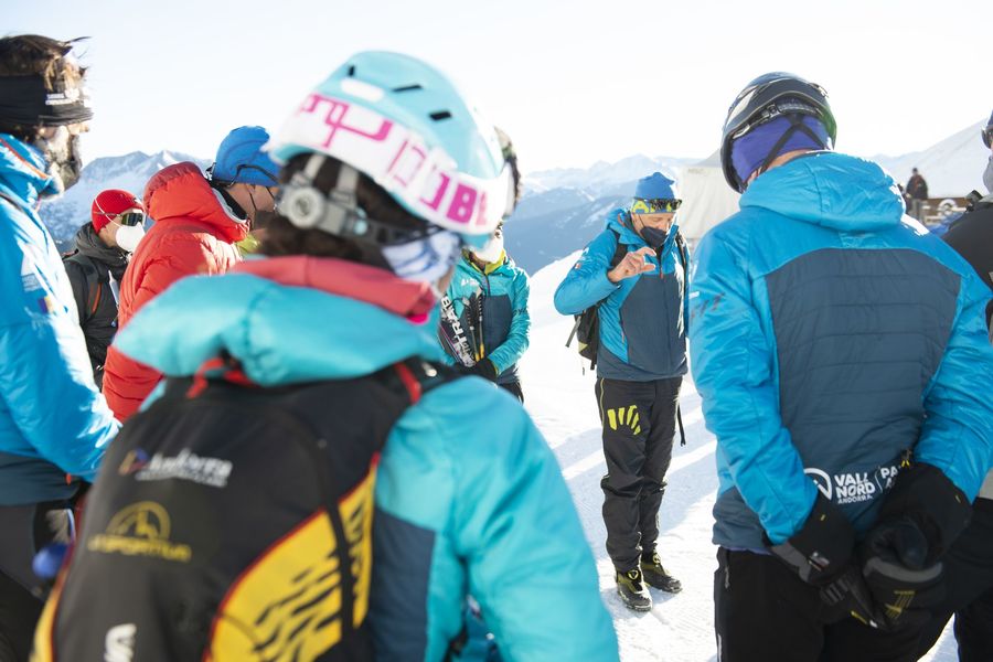 Público en competición Copa Esquí Montaña de Vallnord
