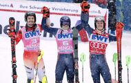 Henrik Kristoffersen se impone en un durísimo slalom de Wengen