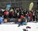 Orange apoya a la Fundación También en su programa de esquí alpino adaptado