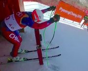 Henrik Von Appen termina 34º  el Descenso en Pyeongchang 2018