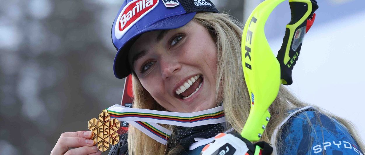 Mikaela Shiffrin, nueva campeona del mundo de combinada