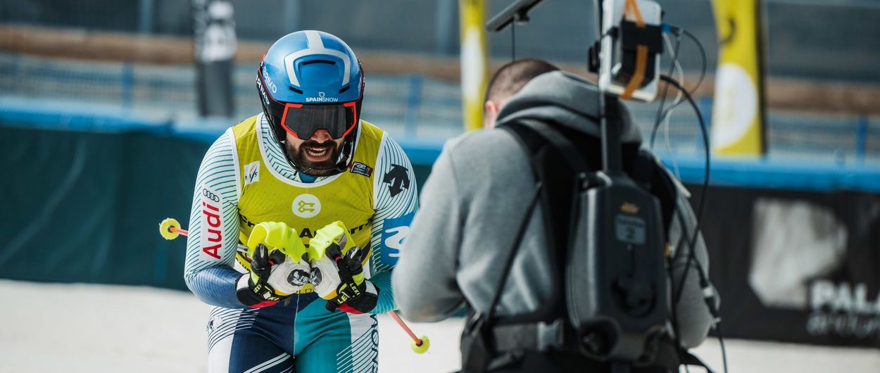 Joaquim Salarich no falla en las Finales de Copa de Europa con un segundo puesto en Slalom