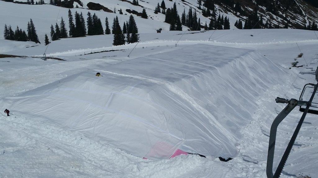 Depósitos de nieve en Kitzbühel