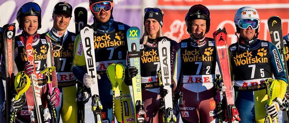Equipo Oficial de Suecia de esquí alpino 2018-2019