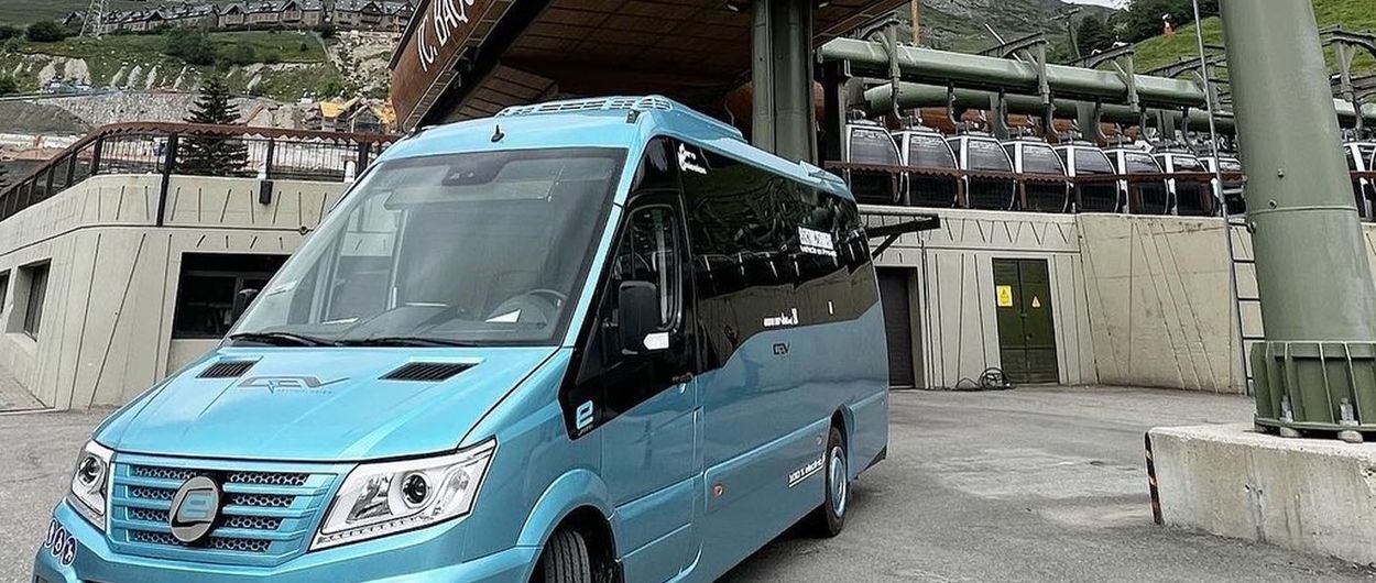 Un minibus eléctrico conectará la estación de esquí de Baqueira Beret con Bagergue