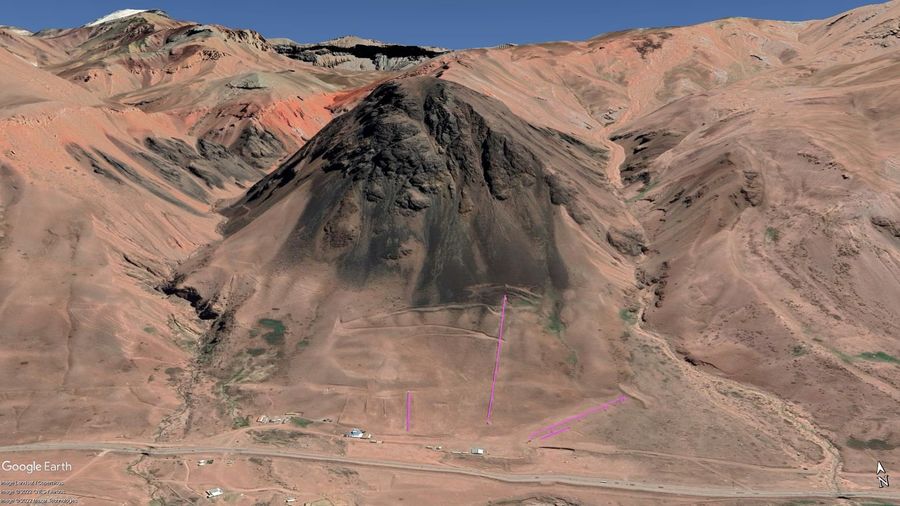 Vista Google Earth Los Puquios temporada 2022