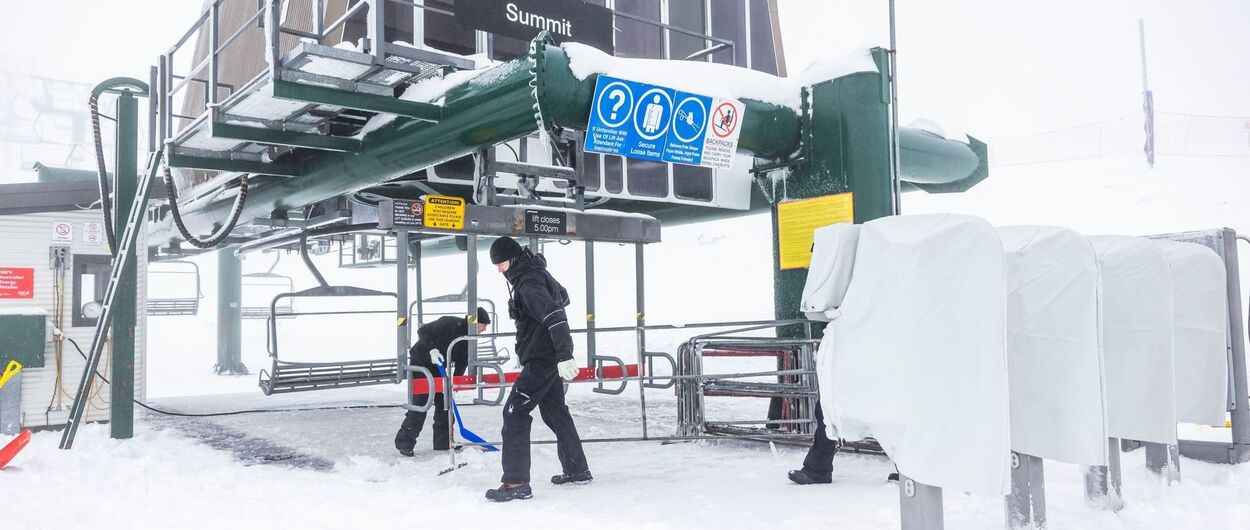 Intensas nevadas permiten abrir la temporada de esquí en Australia