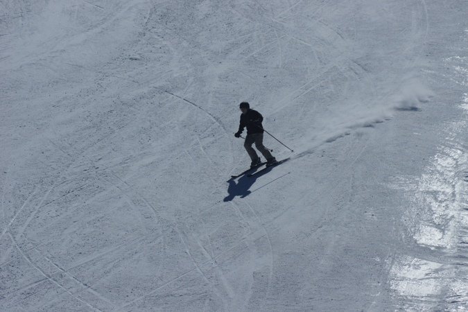 Esquiador La Parva