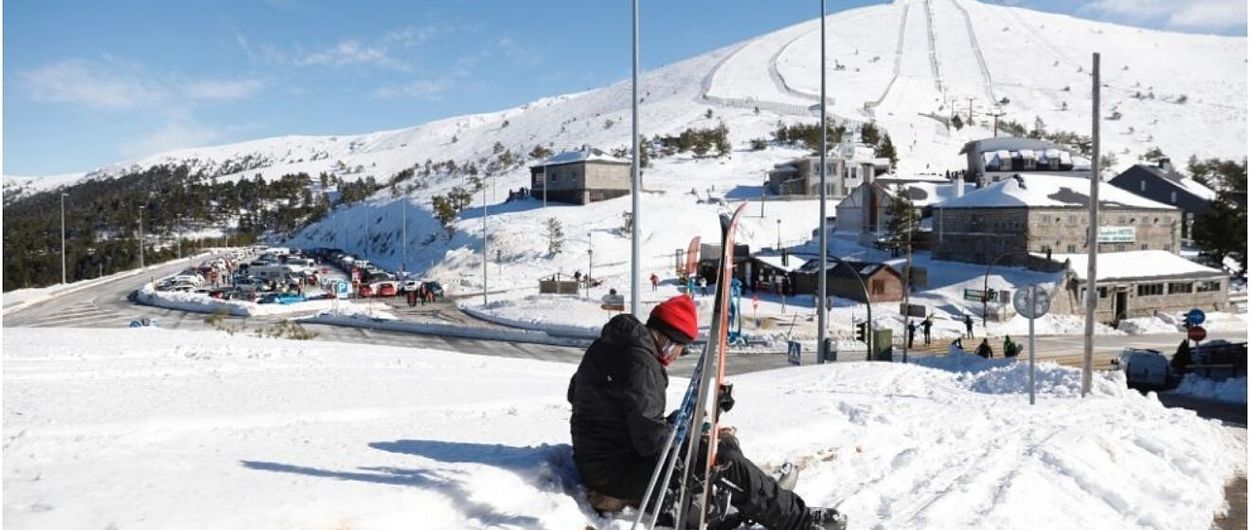 Navacerrada ya está lista para abrir su temporada de esquí dentro de 4 semanas