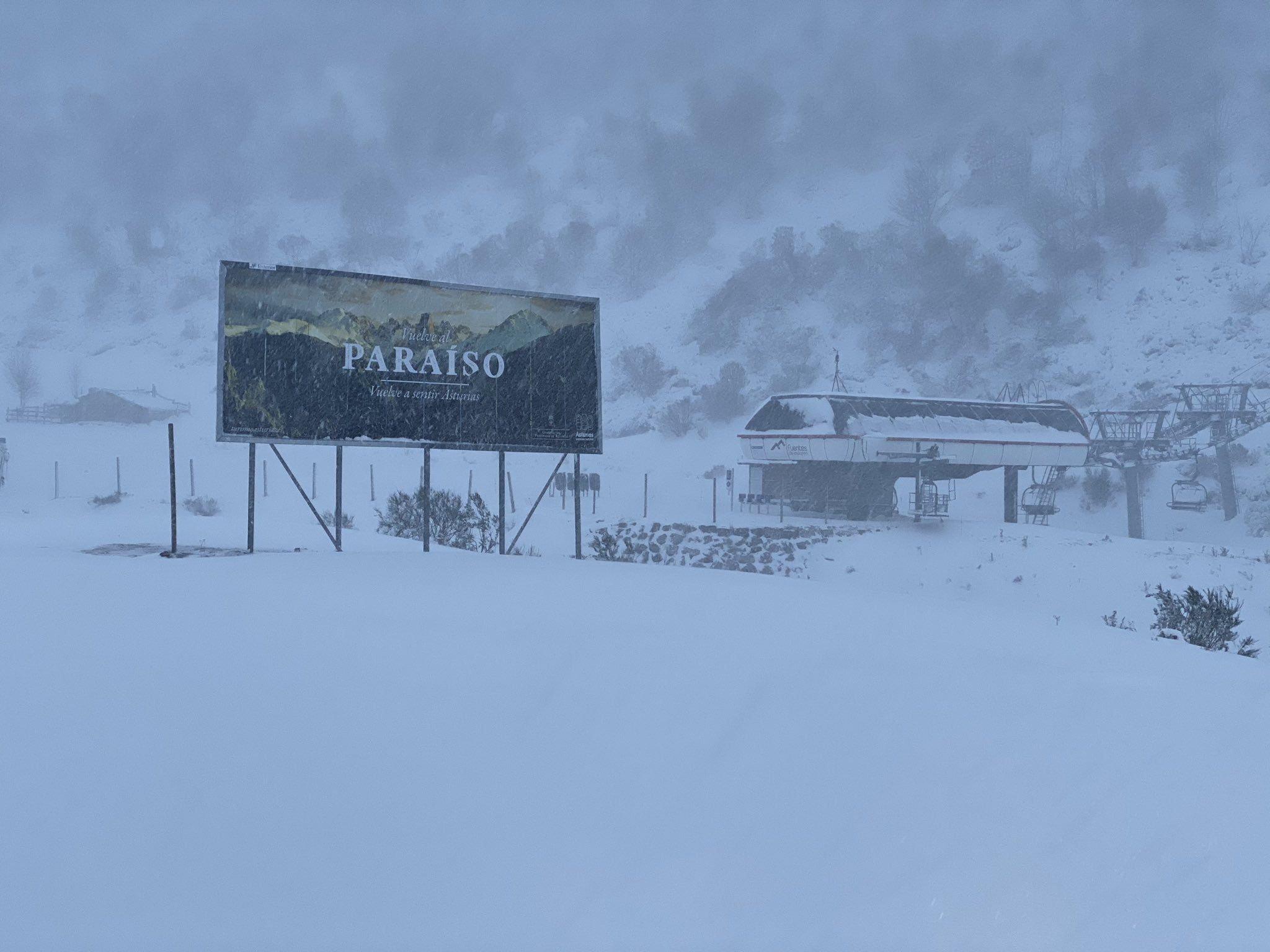 Paraiso asturias esqui