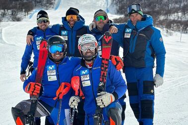 La selección española debuta en el Slalom de Copa del Mundo de esquí en Gurgl