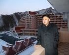 Kim Jong Un visita las obras de la estación Norcoreana