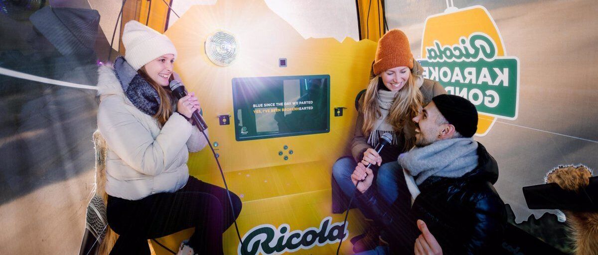 La estación de esquí de Grindelwald estrena el primer telecabina karaoke del mundo