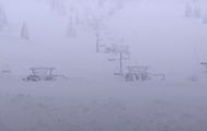 La estación de esquí de Hochkar queda literalmente sepultada por la nieve
