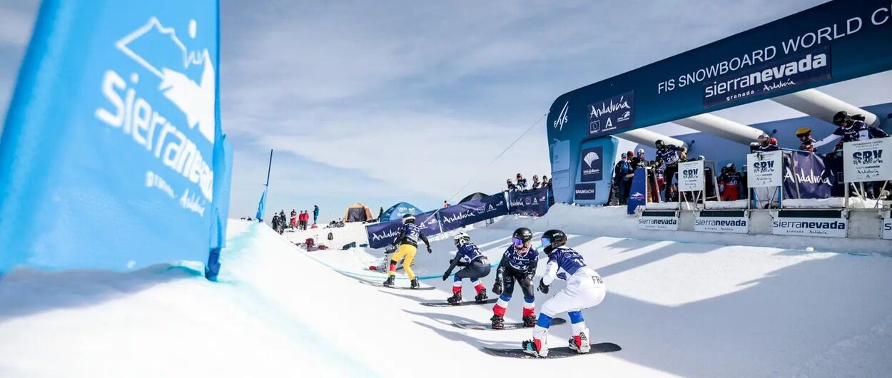 Sierra Nevada prepara su ya habitual cita con la Copa del Mundo de Snowboardcross