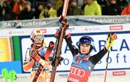 Mikaela Shiffrin se impone en el Slalom nocturno de esquí en Flachau