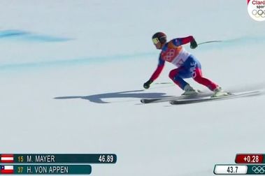 Super Gigante Olímpico: 30º para chileno Henrik Von Appen 