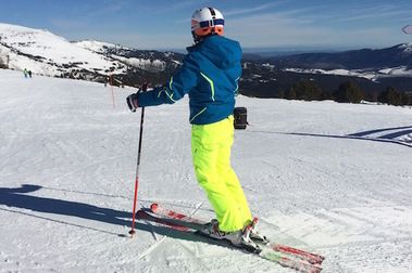 Un consejo para aprender a recuperarse de los errores mientras esquiamos