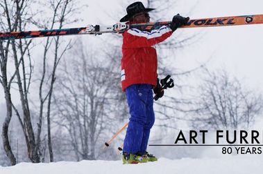 Art Furrer: el cowboy suizo cumple 80 años con nuevos esquís de 4 metros