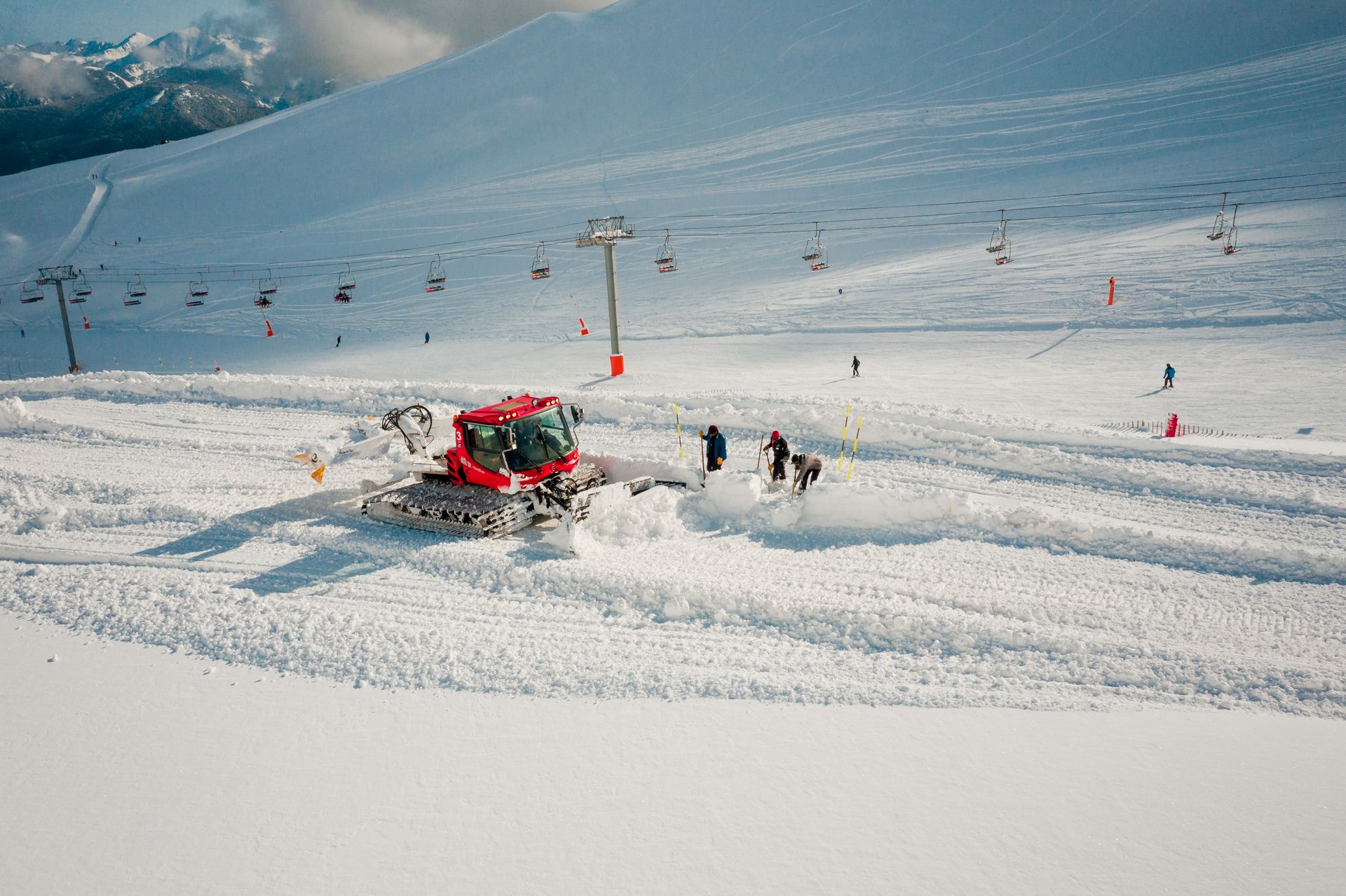 Imágenes de pistas de esquí en Vallnord  Pal Arinsal