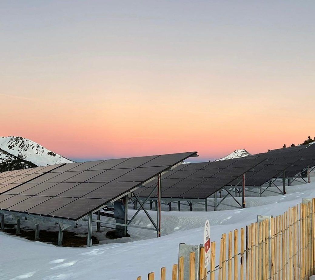 Paneles solares en Vallnord
