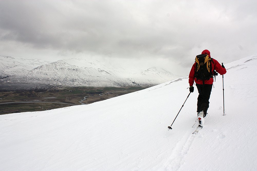 Islandia, esquí salvaje...