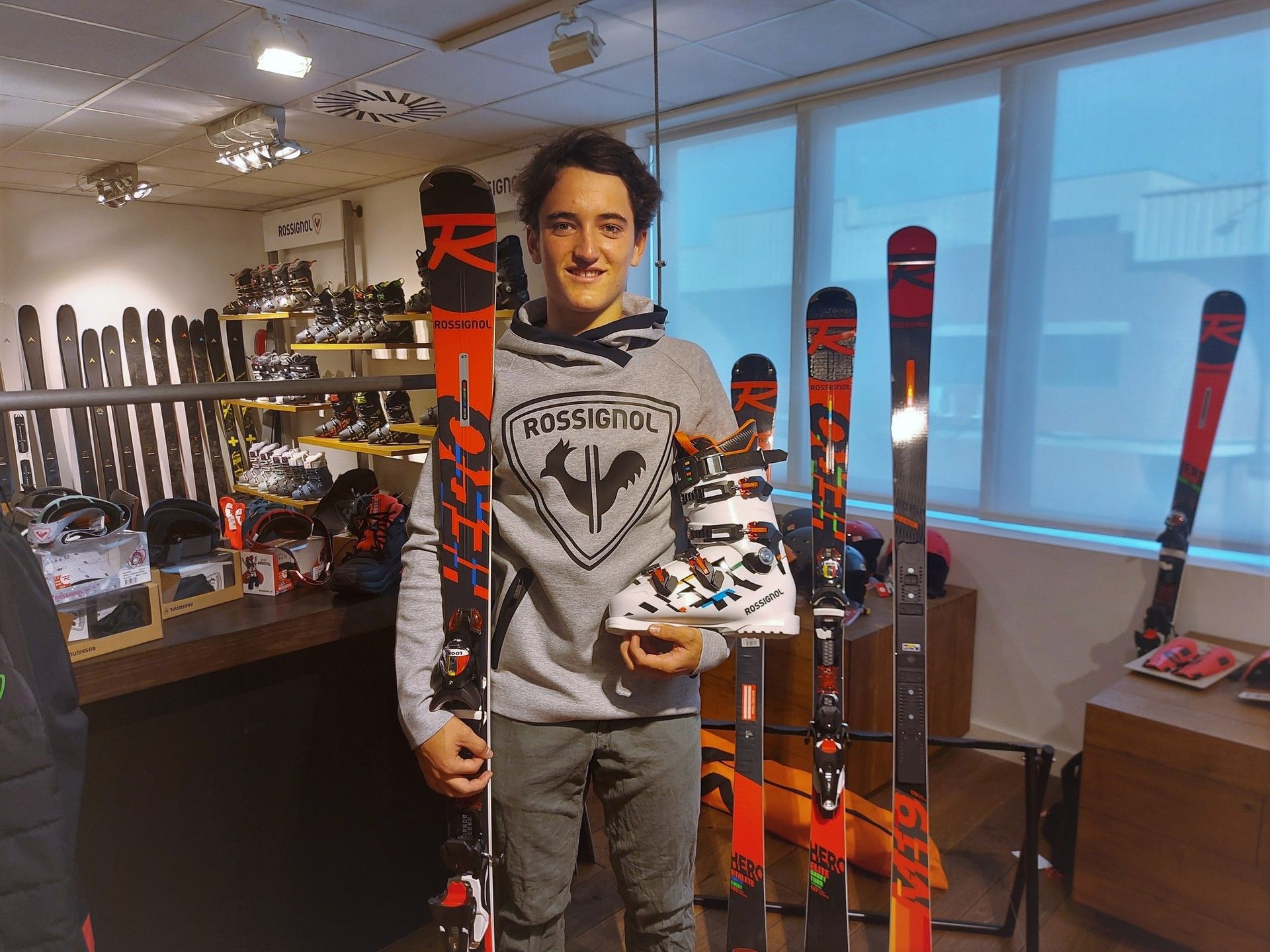 esquiador Tomás Barata