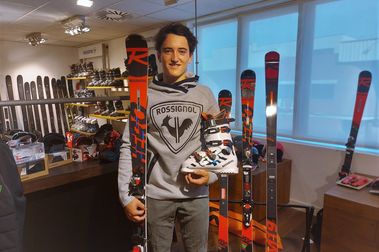 Rossignol equipará al esquiador Tomás Barata en su nueva etapa en la RFEDI