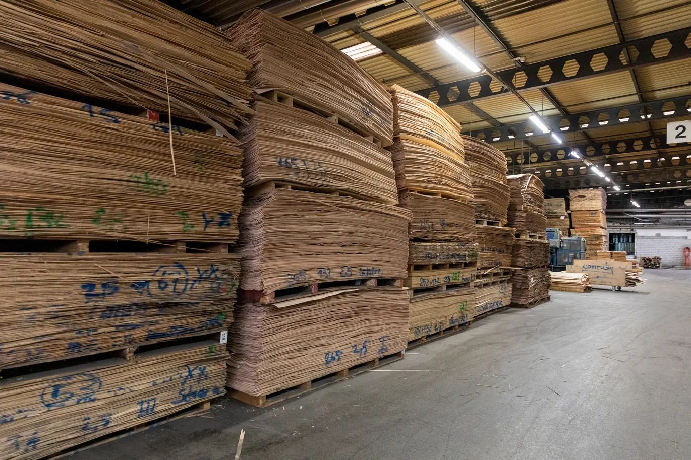 Fábrica Hess & Co de núcleos de madera para esquís
