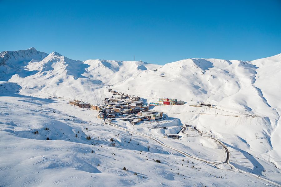 Imagen de las pistas de esquí del Pas de la Casa en Grandvalira