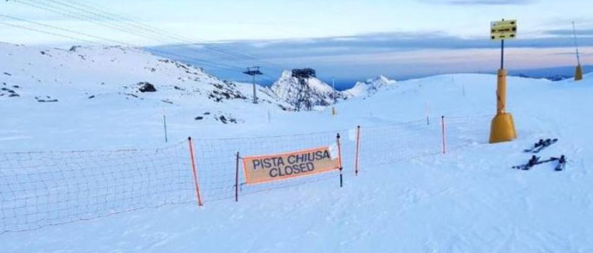 Incautan toda una pista de esquí de Alagna Valsesia (Italia) por un accidente