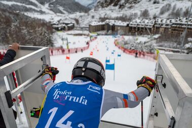 Plata de España en el National Team Event de la Borrufa en Ski Canaro