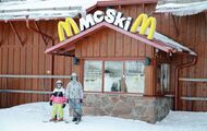 ¿A alguien le apetece comerse un Big Mac sin bajarse de los esquís? 