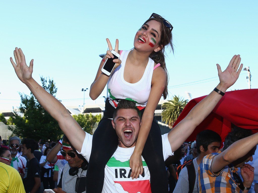 Fans Iranies en Bahrein